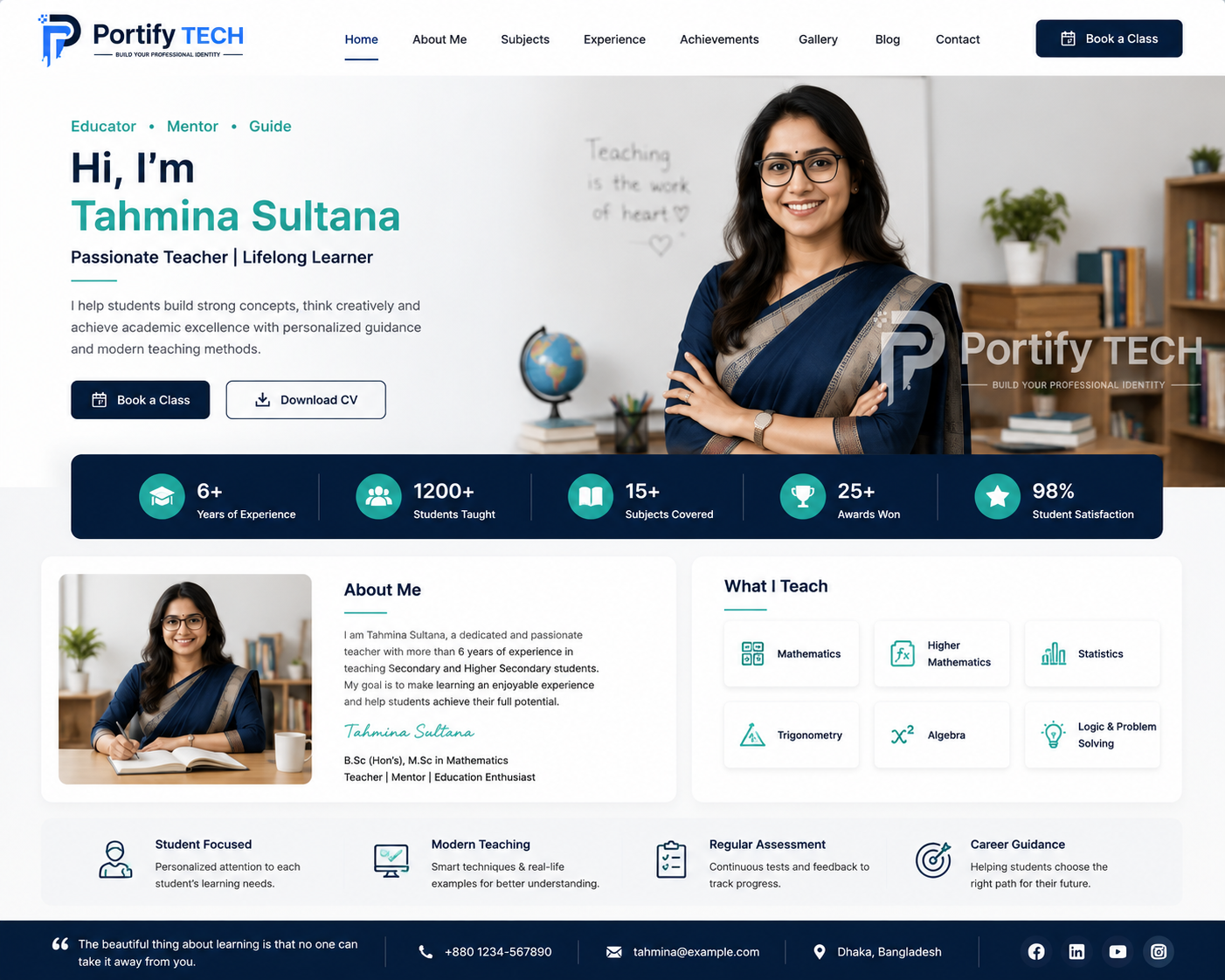 Digital Marketer Portfolio Demo